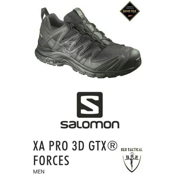 Salomon Salomon 3D 4D GTX FORCES Khởi Động Chiến Thuật Quân Đội Fan Ngoài Trời Đào Tạo Sa Mạc Giày Boots Men