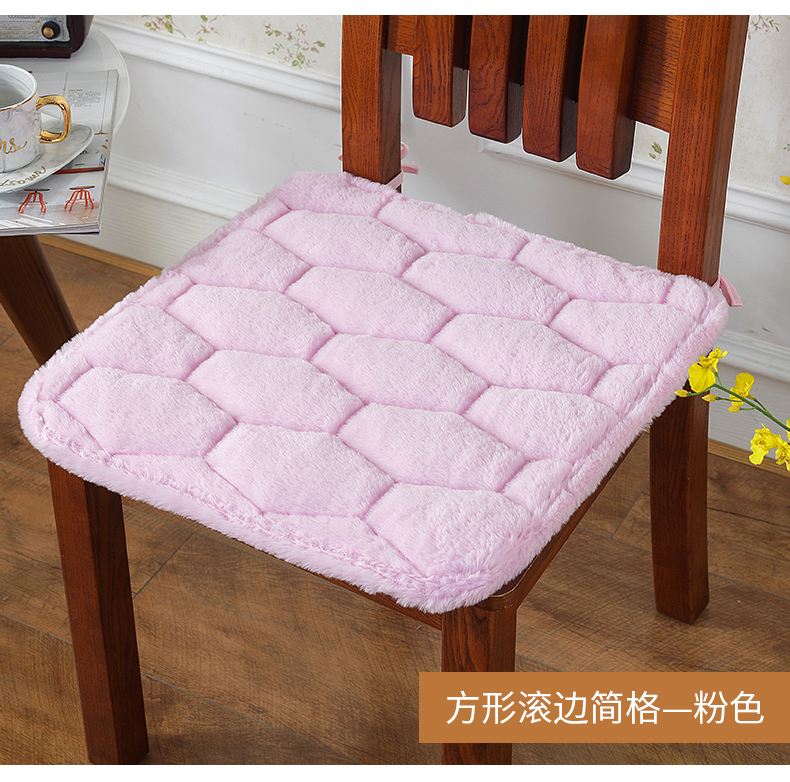 Xi Xi Jiu ghế sang trọng đệm đệm dày hơn mông pad học văn phòng mùa đông sinh viên về nhà một pad - Ghế đệm / đệm Sofa đệm ghế gỗ