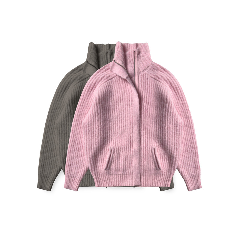 Masonprince New Year's Selection Old Money Premium Cashmere Roman Ribbed Stand Collar Cardigan Sweater for Men Masonprince New Year's Selection Old Money Premium Cashmere Roman Ribbed Stand Collar Cardigan Sweater for Men