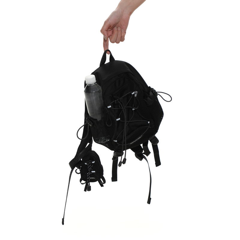 Masonprince Commuter Outdoor Multi-Capacity Functional Drawstring Style Backpack with Accessory Combination