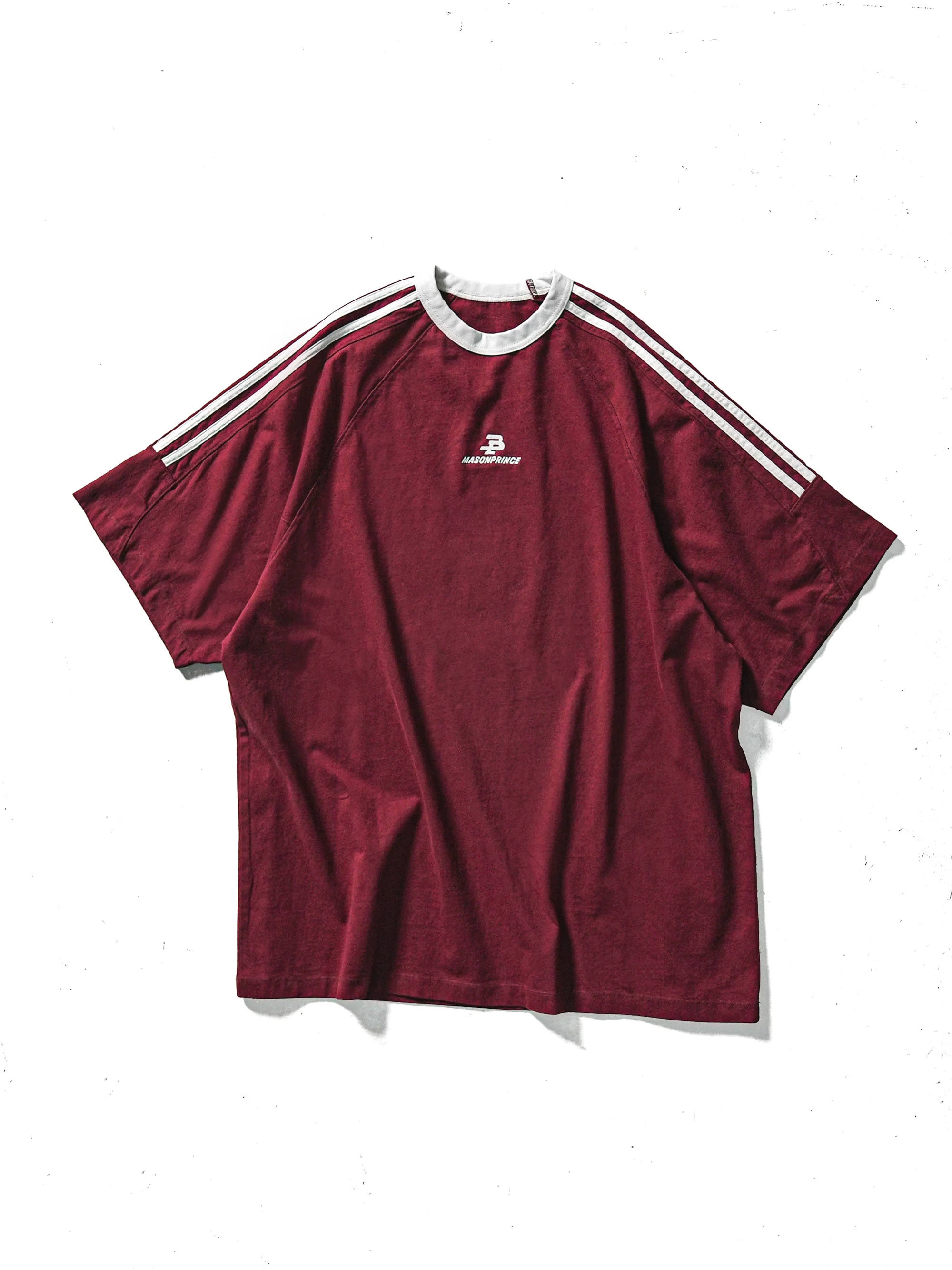 Retro футболка MASONPRINCE с коротким рукавом, 90 год, стиль, свободный крой, крой