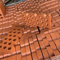 Antique honeycomb wall bricks red brick porous bricks garden courtyard wall bricks