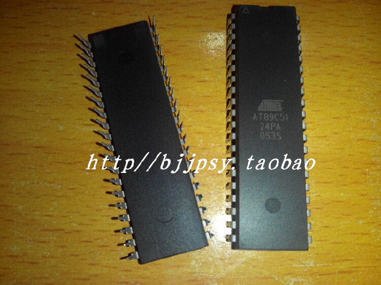 Guaranteed Imported Original Industrial Grade AT89C51-24PA PI PC DIP-40 ATMEL Direct Shot