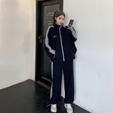 Весенний спортивный костюм для школьников, модная толстовка, комплект, коллекция 2021, свободный крой, подходит для подростков