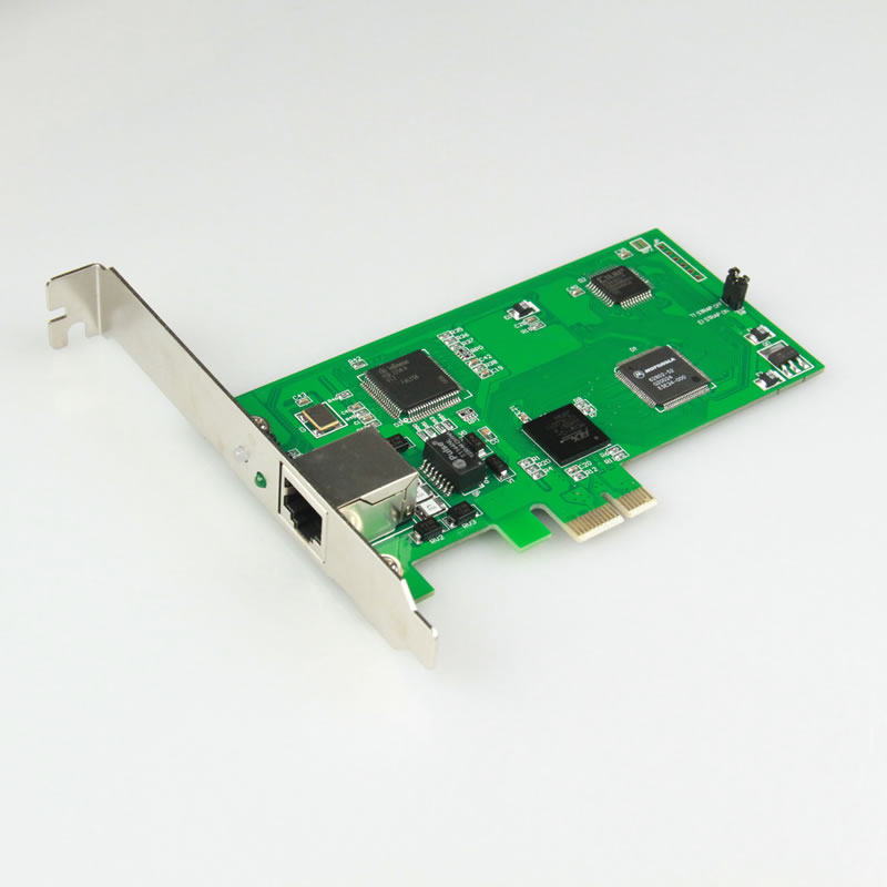 Simple TE110E Official Drive Asterik Sound Card 2U Half High PCIe slot FreeSWITCH knife card