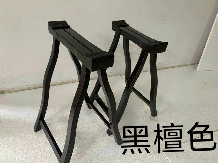 Portable A-type guzheng universal bracket piano frame vertical guzheng legs solid wood guzheng shelf
