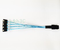  Brand new 25CM ultra-tiny chassis with Mini SAS data cable forward 8087 to 1 minute 4SATA short 0 25 meters