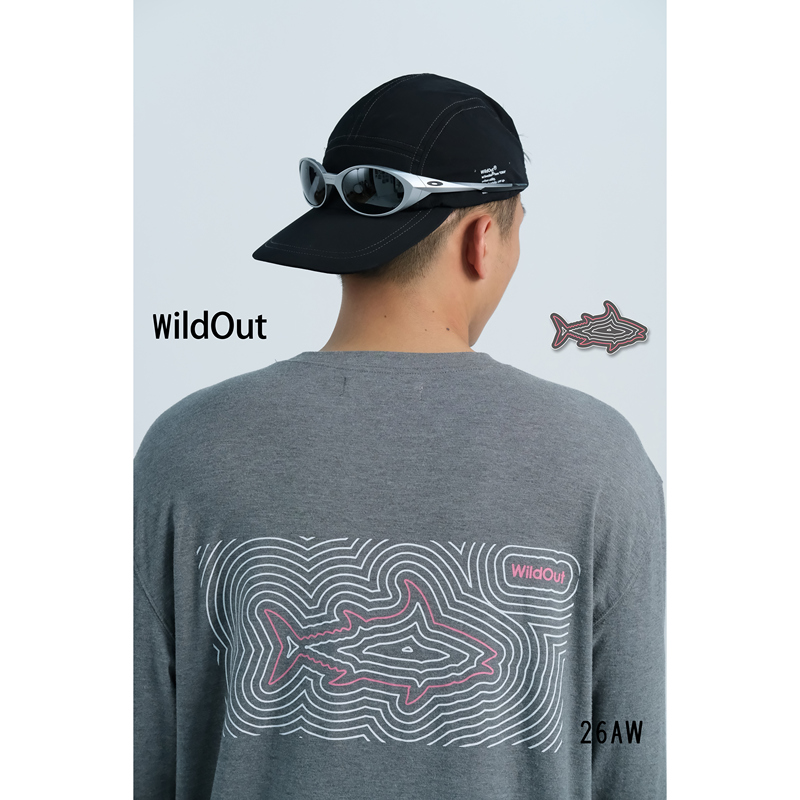 Wildout26Aw Wool Blend High-Elastic Skin-Friendly Heat Transfer Outdoor Long-Sleeve Shirt