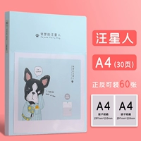 30 страниц зеленого (60 страниц положительного и отрицательного) Ван Синьерен