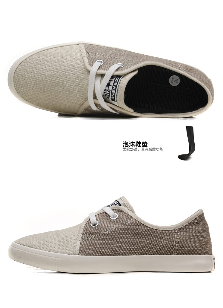 Authentic Converse 2017 hè nam thoáng khí lưới cắt thấp giày thông thường giày vải 147097 147098 giày xtep