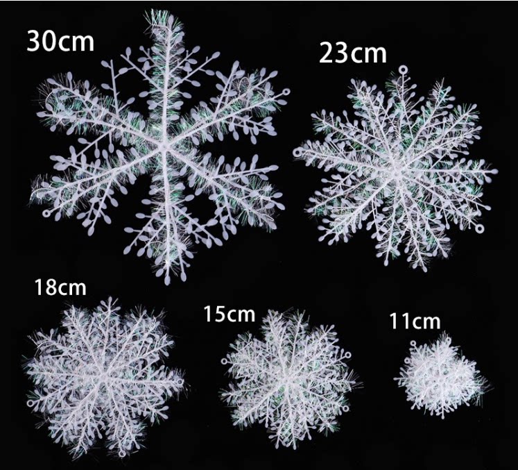 Christmas Decorations Snowflakes Snowflakes Christmas Decorations The Christmas Tree Decorations Snowflake Strings Pendant Cloths