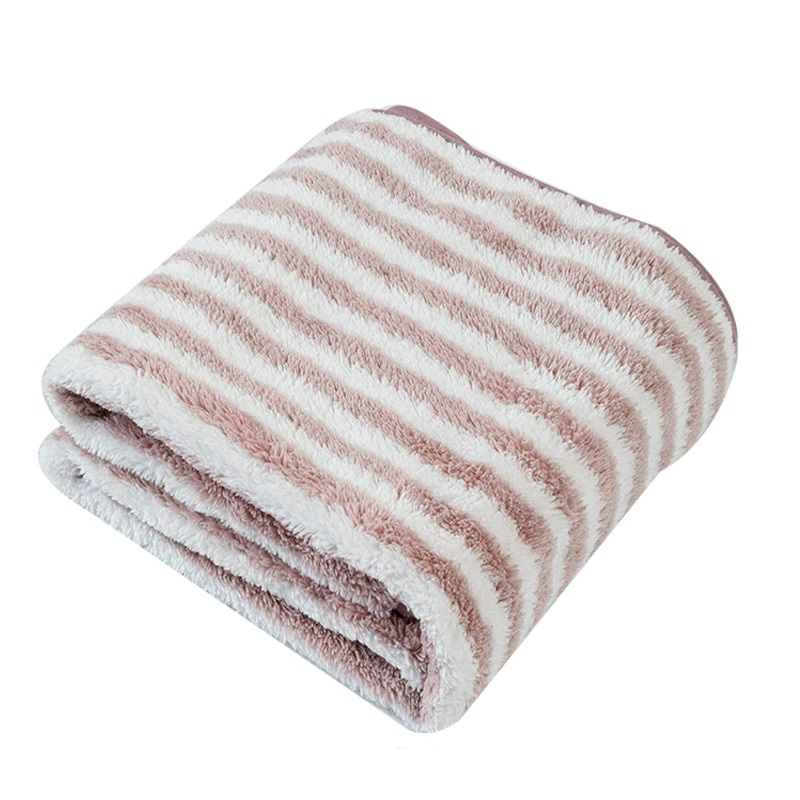 嘉百惠干发毛巾吸水加厚洗脸家用洗澡毛巾珊瑚绒擦手男女干发巾