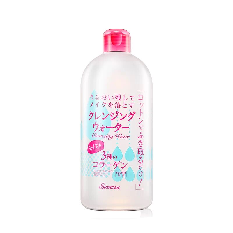 日本进口瑷微丹卸妆水三合一面部深层清洁舒妍润肤卸妆水501ml