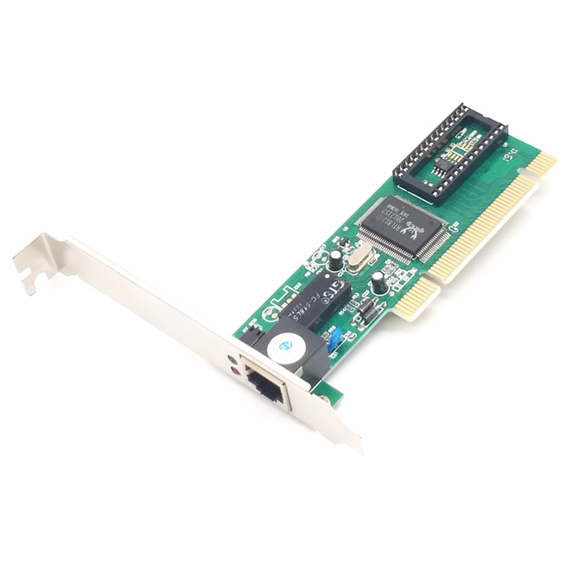 pci cable network card free computer independent network card desktop computer built-in network card 8139 wired network card