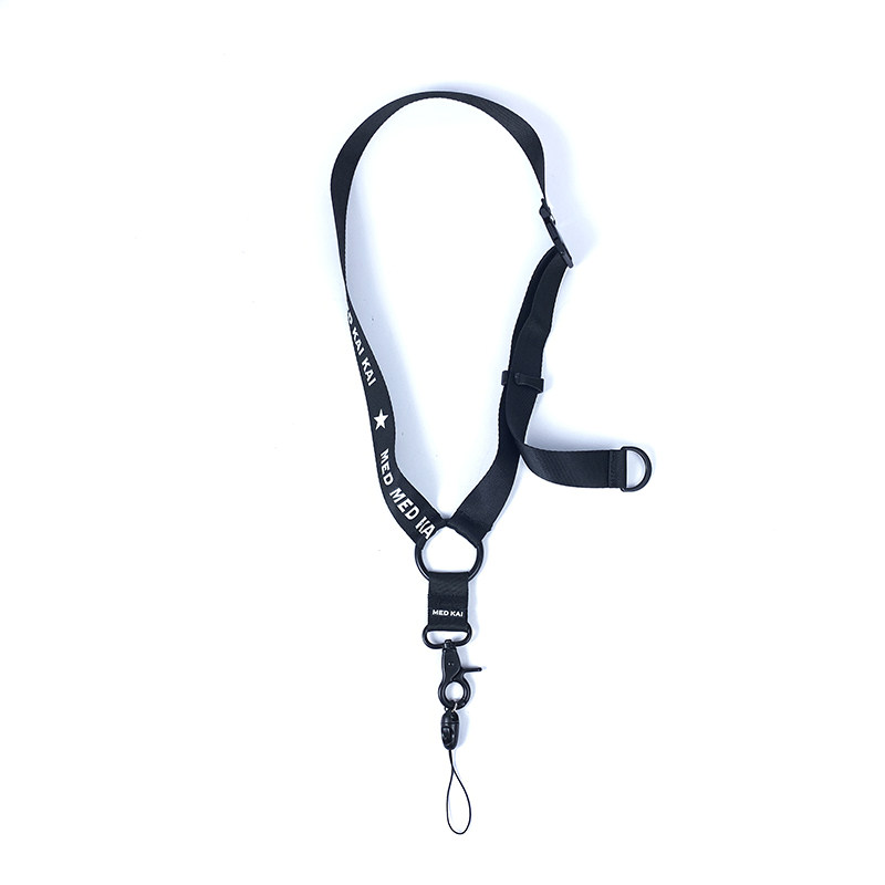 MEDKAI mobile phone lanyard key bag work permit detachable anti-lost mobile phone lanyard hip-hop street tide lanyard letters