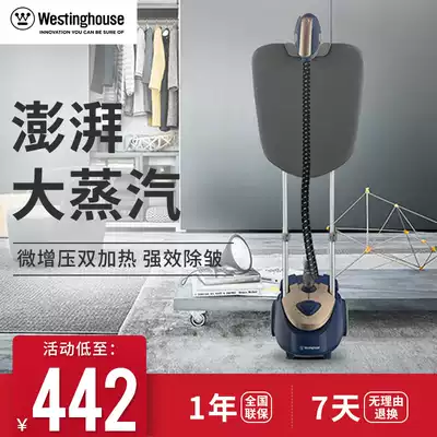 American Westinghouse steam ironing machine commercial vertical double pole ironing New hanging ironing machine clothing store Special Iron