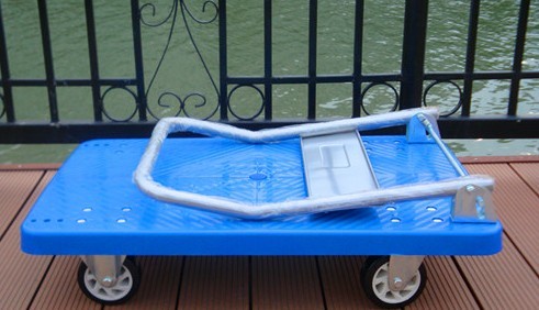 Trolley truck Folding flatbed truck Silent car Trolley Hand trolley Plastic car Handling cart