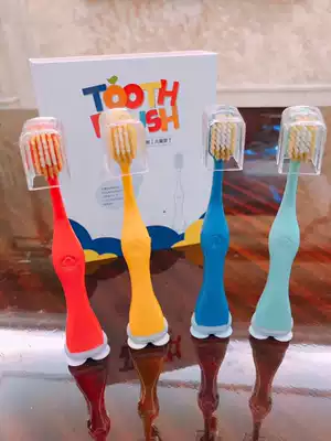 Bannon ultra-fine soft fur tooth guard for young children cleaning children toothbrush 0-3 years old baby baby deciduous teeth training