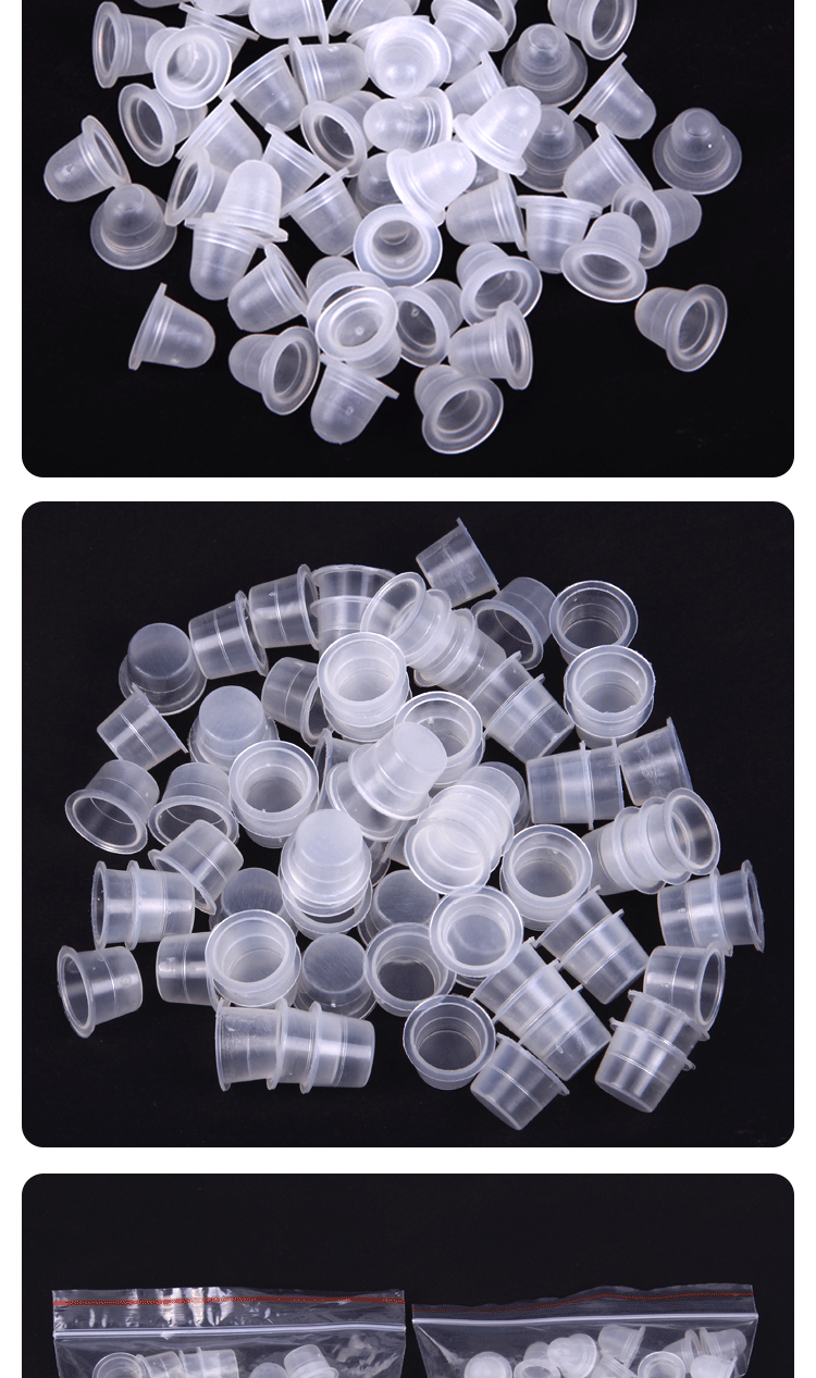 Hình xăm Chủ sở hữu màu sắc Cup Cup Màu nhựa Khung hình xăm Máy công cụ Hình xăm Vòng màu Chủ sở hữu - Các công cụ làm đẹp khác lô cuốn tóc hàn quốc