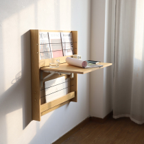 Day-style wall-mounted shelve writing desk small family type table plate desk invisible desk computer desk folding dresser