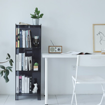 Bookshelves Light Extravagant Modern Multilayer Creative Storage Racks Brief Living Room Acrylic Shelkers Ground Show Shelf Side Cabinets