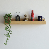 Wood Lined Partition Wall Shelving Wall Shelving Wall Wall Placed Plate Bedroom Shelf Living Room TV Wall Bookshelf Board