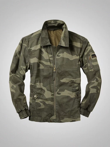 Весенняя дорожная камуфляжная куртка, в американском стиле, облегающий крой