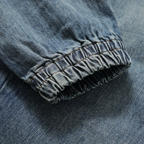 Ретро эластичные джинсы, штаны для отдыха, в американском стиле