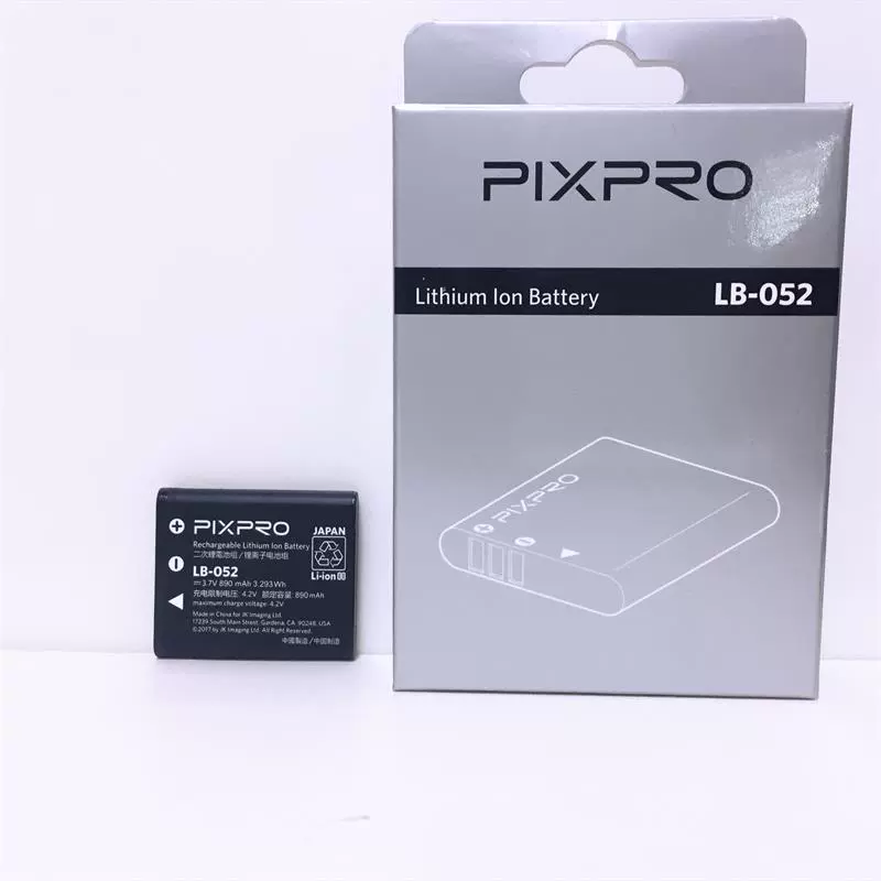 Pin lithium LB-052 chính hãng Kodak phù hợp với máy ảnh ống kính FZ152 / FZ102 / SL10 / SL25 - Phụ kiện máy ảnh kỹ thuật số