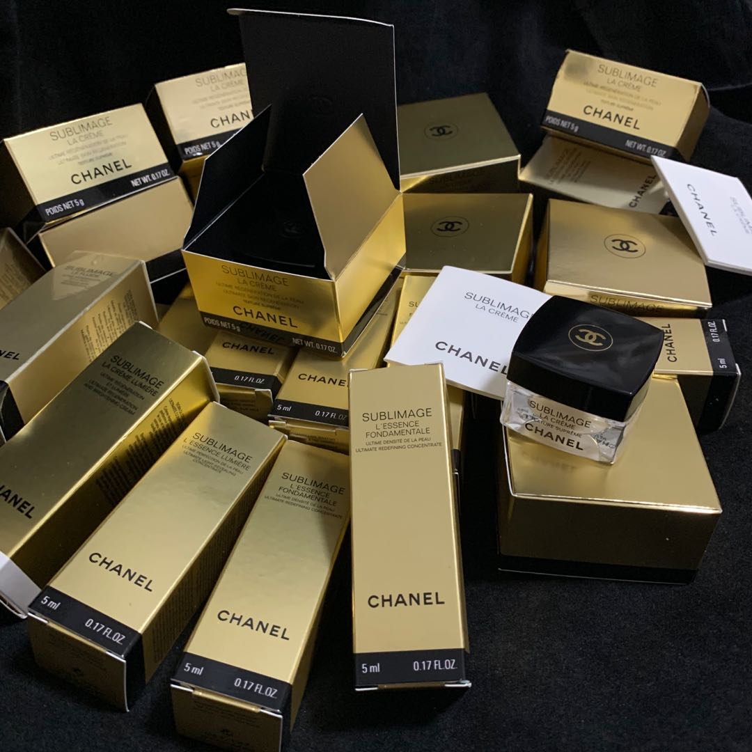Chanel Chanel special cabinet skin-care products Trial Package Extravagant Series Essence Sunscreen Face Cream Eye Cream