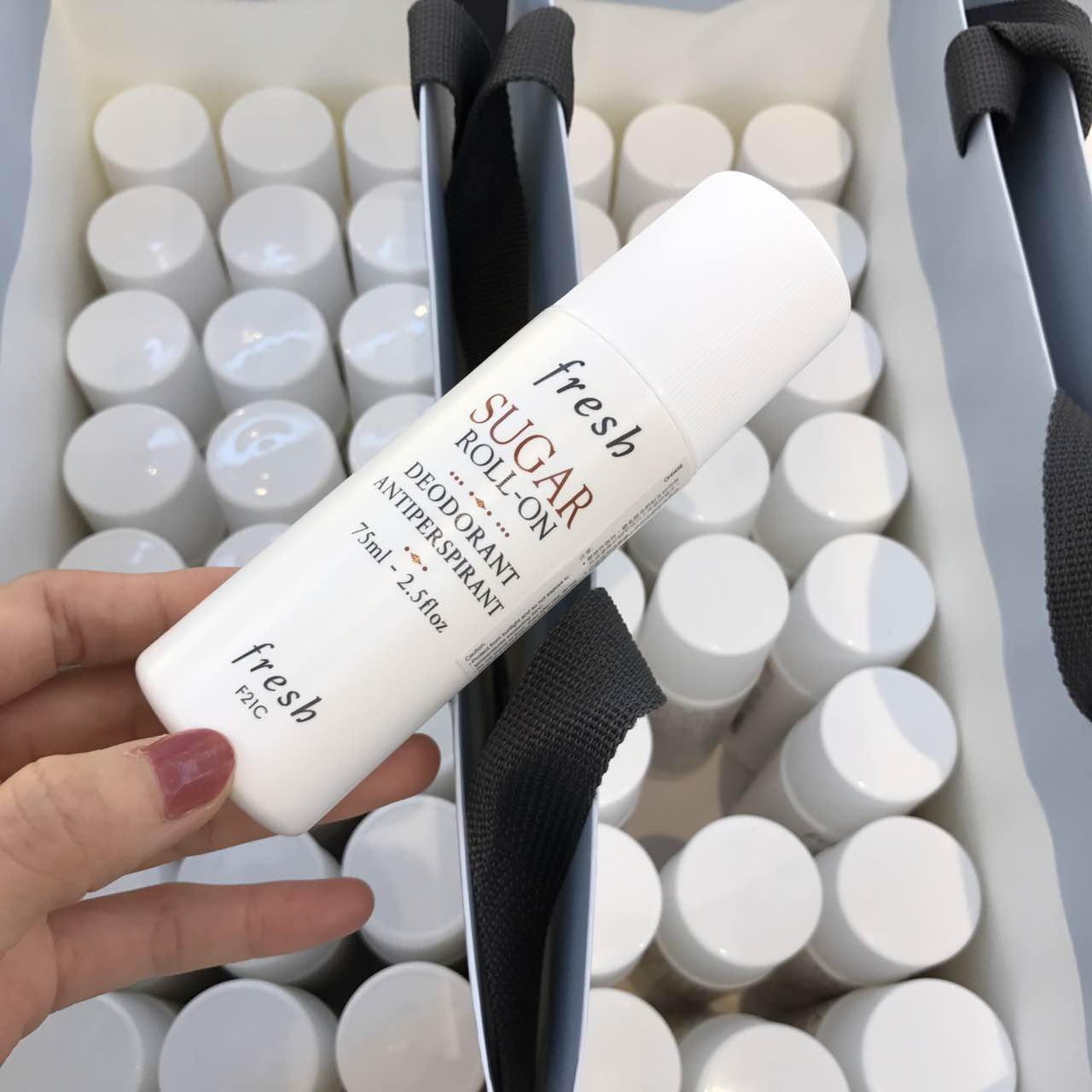 Fresh Fulbuds Poetry Sugar Sugary Body Walk Pearl Yellow Sugar Stop Sweat Dew 75ML Female Sweat Dew Spot