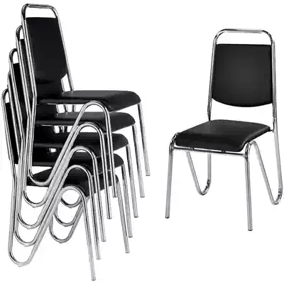 Simple modern leisure chess mahjong chair Guest chair Negotiation chair Training chair Household dining chair Office conference chair