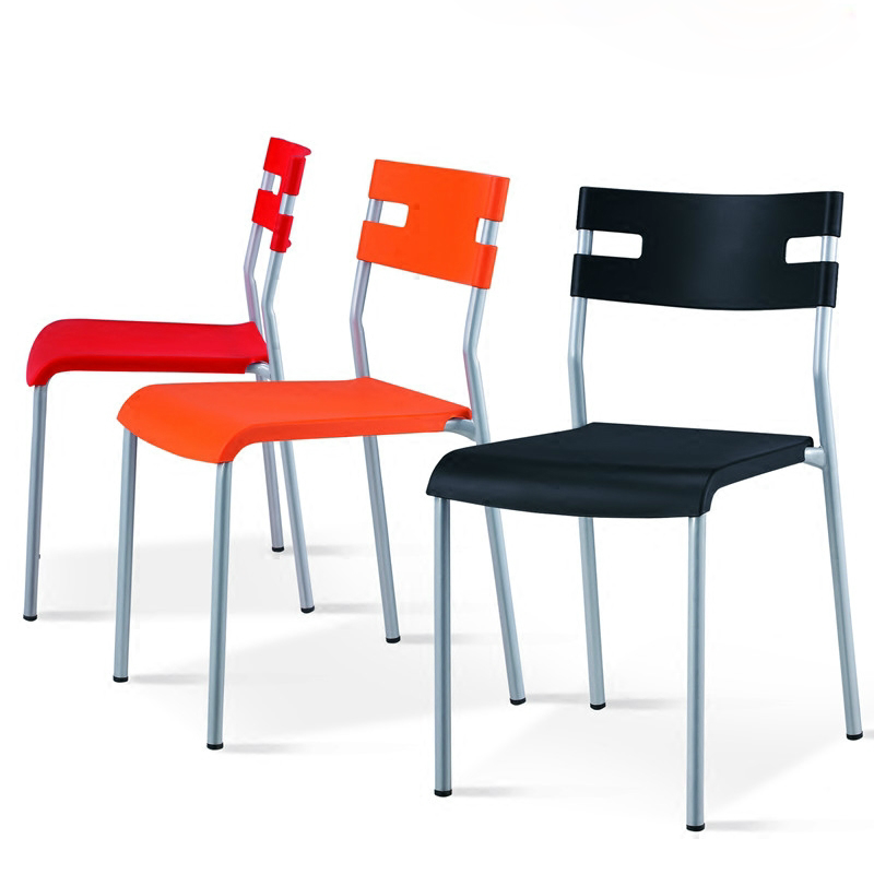 Plastic backchair boutique household dining chair thicker outdoor large row fast chair economy restaurant activities chair