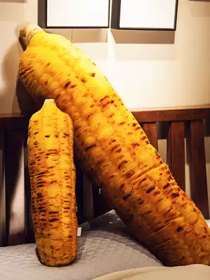 Creative simulation corn sleeping pillow long pillow cushion pillow pillow bedside seat personality waist waist lunch break pillow can be removed and washed