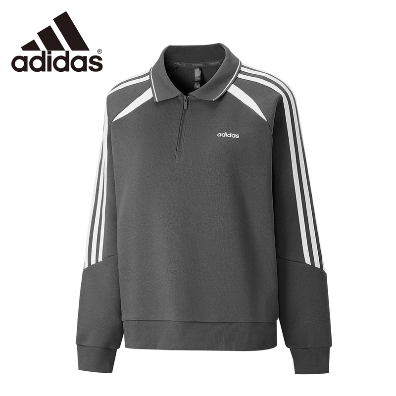 Adidas Adidas Half-Zip Sweatshirt Women's 2026 Spring and Autumn Loose Casual Sports Pullover Ky8498 Adidas Adidas Half-Zip Sweatshirt Women's 2026 Spring and Autumn Loose Casual Sports Pullover Ky8498