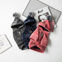 Pet supplies new dog clothing spring and autumn small dog winter clothes two feet fashion comfortable and warm