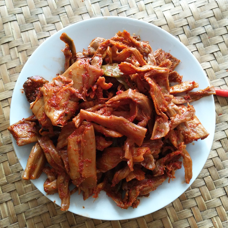 2 catties of Na Cai handmade Jiangxi specialty appetizer hot and sour dish Guixi farm homemade soil Na dish taro Nai Cai