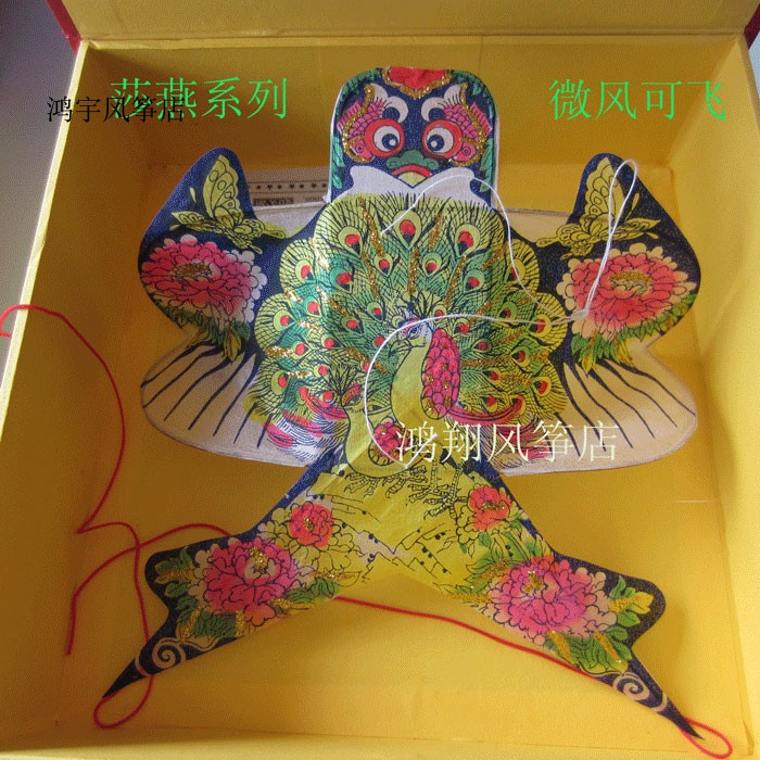 A miniature kite goldfish swallow kite with a gift kite can be flown by 30 m