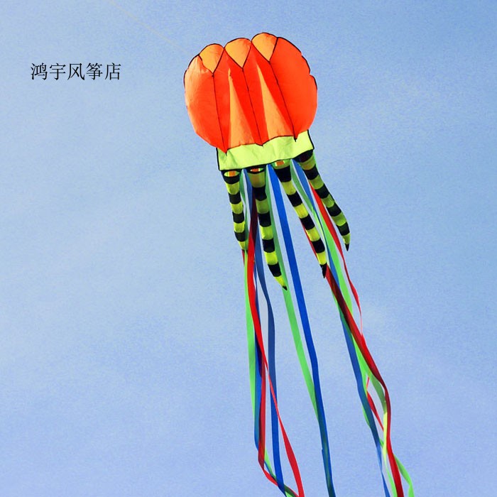 New software jellyfish for many colors Adult kites Baby kite Anti-windy Weifang kite