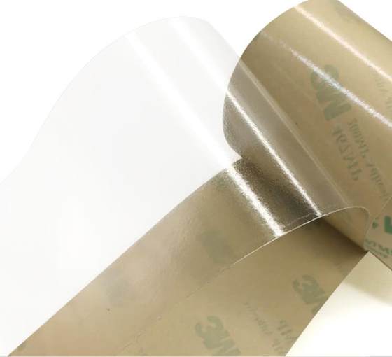 3M467MP双面胶超薄无痕粘胶贴面板不干胶A4透明防水晒耐高温468胶