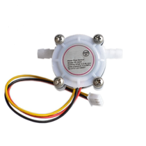 Coffee machine flow meter water flow sensor connected to 6mm hose water purifier hall sensor YF-S401