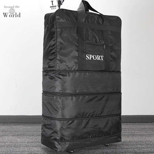 Очень большой вместительный и большой багажный чемодан для переезда, универсальная сумка, ткань оксфорд