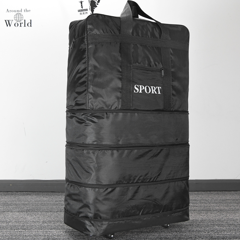 158 Aviation Checked Luggage Bag with Extra-Large Capacity for Studying Abroad and Moving, Made of Oxford Cloth, Travel Suitcase with Universal Wheels 158 Aviation Checked Luggage Bag with Extra-Large Capacity for Studying Abroad and Moving, Made of Oxford Cloth, Travel Suitcase with Universal Wheels