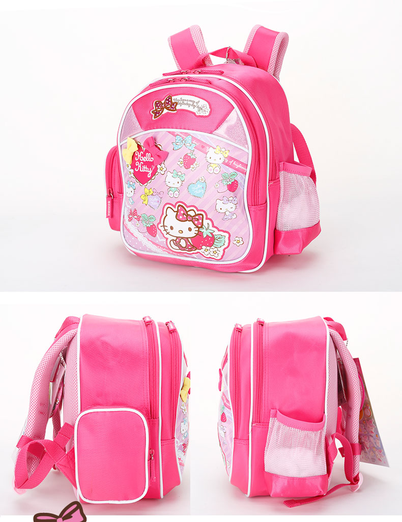 Cặp học sinh Hellokitty mới Mẫu giáo dành cho nữ Mẫu giáo 1-3-6 Lớp Reducer - Túi bé / Ba lô / Hành lý túi xách thời trang cho bé gái