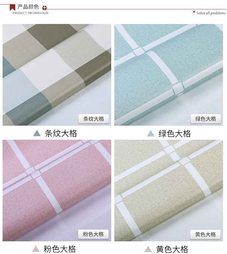 Pvc không thấm nước khăn trải bàn vải không thấm nước chống cặn dầu chống thấm dùng một lần bàn kẻ sọc bàn cà phê bàn ​​lưới vải đỏ - Vải vải tự làm cotton thô