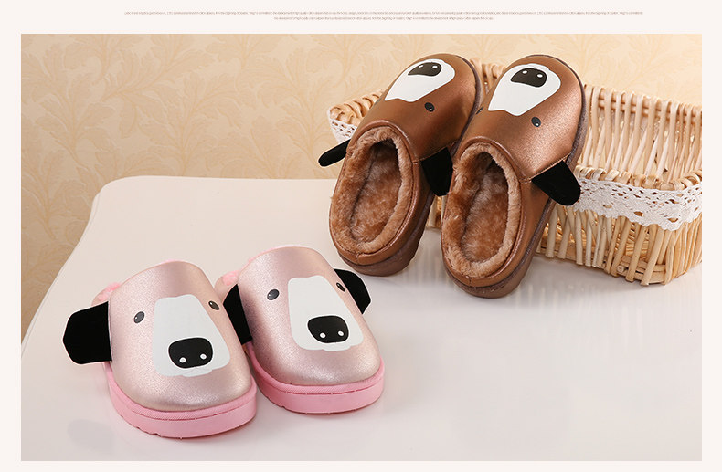 Pantoufles enfants en autre pour hiver - semelle caoutchouc - Ref 1011444 Image 30