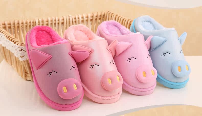 Pantoufles enfants en autre pour hiver - semelle caoutchouc - Ref 1032547 Image 8