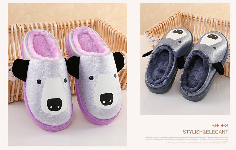 Pantoufles enfants en autre pour hiver - semelle caoutchouc - Ref 1011444 Image 27