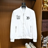 Мужская бейсбольная осенняя демисезонная модная дышащая куртка, европейский стиль, с вышивкой, облегающий крой