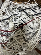 Mixed color colorful shoelaces 500g packed at random